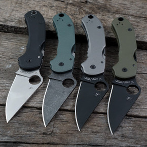 Spyderco Para 3 SKINNY Scales – Agent Series – Clip Side Liner Delete – Cerakote Spyderco Para 3 SKINNY Scales – Agent Series – Clip Side Liner Delete – Cerakote