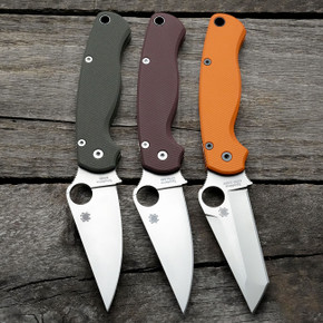 Spyderco Para Military 2 Scales – Agent Series – Clip Side Liner Delete – Cerakote Spyderco Para Military 2 Scales – Agent Series – Clip Side Liner Delete – Cerakote