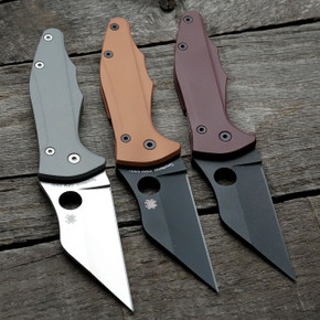 Spyderco Yojimbo 2 Scales – Agent Series – Clip Side Liner Delete – Cerakote Spyderco Yojimbo 2 Scales – Agent Series – Clip Side Liner Delete – Cerakote