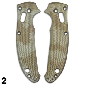 Spyderco Manix 2 Scales - Agent Series - Linerless - Custom Anodized Series