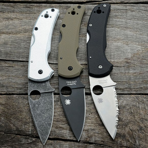 Spyderco Native 5 Lightweight (LW) Scales - Aggressive Agent Series - Linerless - Cerakote Spyderco Native 5 Lightweight (LW) Scales - Aggressive Agent Series - Linerless - Cerakote