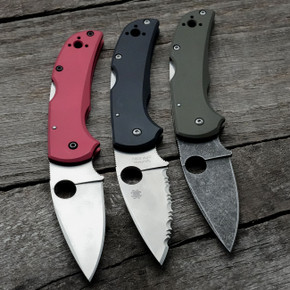 Spyderco Native 5 Lightweight (LW) Scales - Agent Series - Linerless - Anodized Spyderco Native 5 Lightweight (LW) Scales - Agent Series - Linerless - Anodized