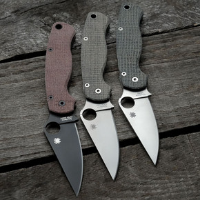 Spyderco Para Military 2 Scales –  Micarta Spyderco Para Military 2 Scales –  Micarta