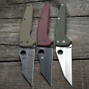 Spyderco Yojumbo SKINNY Scales – Agent Series - Clip Side Liner Delete - Cerakote Spyderco Yojumbo SKINNY Scales – Agent Series - Clip Side Liner Delete - Cerakote