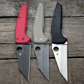 Spyderco Yojumbo SKINNY Scales – Agent Series - Clip Side Liner Delete - Anodized Spyderco Yojumbo SKINNY Scales – Agent Series - Clip Side Liner Delete - Anodized