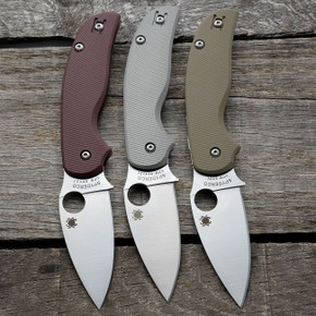 Spyderco Sage 5 Lightweight Scales – Aggressive Agent Series - Contoured - Cerakote Spyderco Sage 5 Lightweight Scales – Aggressive Agent Series - Contoured - Cerakote