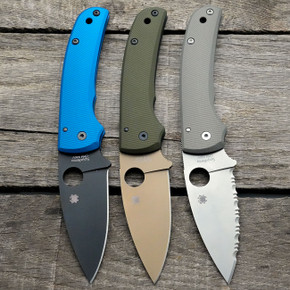 Spyderco Shaman Scales – Aggressive Agent Series - Contoured - Clip Side Liner Delete - Anodized Spyderco Shaman Scales – Aggressive Agent Series - Contoured - Clip Side Liner Delete - Anodized
