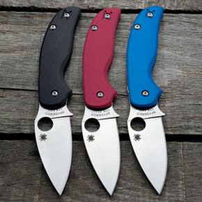 Spyderco Sage 5 Lightweight or G10 Scales – Aggressive Agent Series - Contoured - Anodized
