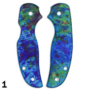 Spyderco Sage 5 Lightweight or G10 Scales – Aggressive Agent Series - Contoured - Custom Anodized