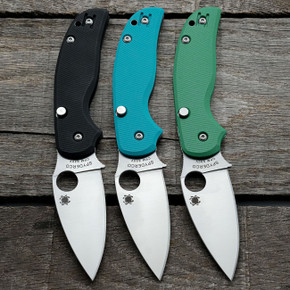 Spyderco Sage 6 Scales – Aggressive Agent Milling - Contoured - Cerakote Spyderco Sage 6 Scales – Aggressive Agent Milling - Contoured - Cerakote