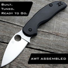 Spyderco Sage 5 Magnacut Knife + AWT Sage 5 Agent Scales Installed Spyderco Sage 5 Magnacut Knife + AWT Sage 5 Agent Scales Installed