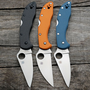 Spyderco Delica 4 Scales - Aggressive Agent Milling - Linerless - Cerakote Spyderco Delica 4 Scales - Aggressive Agent Milling - Linerless - Cerakote