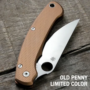 Limited Spyderco Military 2 Scales - Clip Side Liner Delete - Checker Milling - Anodized