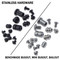 Stainless Replacement Hardware Screw Kit for Benchmade Bugout, Mini Bugout, and Bailout Stainless Replacement Hardware Screw Kit for Benchmade Bugout, Mini Bugout, and Bailout