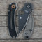 Spyderco Para 3 SKINNY Scales – Aggressive Agent Series – Clip Side Liner Delete – Anodized
