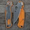Spyderco Para Military 2 Scales – Aggressive Agent Series – Clip Side Liner Delete – Cerakote