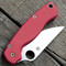 Spyderco Para Military 2 Scales – Aggressive Agent Series – Clip Side Liner Delete – Anodized
