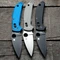 Spyderco Manix 2 Scales – Aggressive Agent Series – Linerless – Anodized