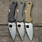 Spyderco Native 5 Lightweight (LW) Scales - Aggressive Agent Series - Linerless - Anodized