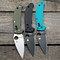 Spyderco Manix 2 Lightweight (LW) Scales – Aggressive Agent Series – Linerless – Cerakote