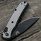 Limited Benchmade Bugout Scales - Checker Milling - Shadow Chrome Anodized Limited Benchmade Bugout Scales - Checker Milling - Shadow Chrome Anodized