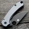 Limited Spyderco Para 3 Scales - Checker Milling - Shadow Chrome Anodized Limited Spyderco Para 3 Scales - Checker Milling - Shadow Chrome Anodized