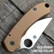 Limited Spyderco Para 3 Scales - Clip Side Liner Delete - Checker Milling - Anodized