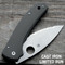 Spyderco Shaman Scales – Aggressive Agent Series - Contoured - Clip Side Liner Delete - Anodized Spyderco Shaman Scales – Aggressive Agent Series - Contoured - Clip Side Liner Delete - Anodized
