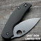 Spyderco Sage 5 Lightweight or G10 Scales – Aggressive Agent Series - Contoured - Anodized