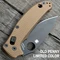 Limited Spyderco Manix 2 Linerless Scales - Checker Milling - Anodized