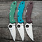Spyderco Delica 4 Scales - Aggressive Agent Milling - Linerless - Cerakote