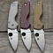 Spyderco Lil Native Scales – Aggressive Agent – Clip Side Liner Delete - Cerakote