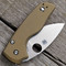 Spyderco Lil Native Scales – Aggressive Agent – Clip Side Liner Delete - Cerakote