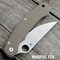Spyderco Military 2 Magnacut Knife + AWT Aggressive Agent Scales