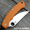 Spyderco Military 2 Magnacut Knife + AWT Aggressive Agent Scales