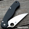 Spyderco Para Military 2 Magnacut Knife + AWT Aggressive Agent Scales