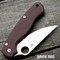 Spyderco Para Military 2 Magnacut Knife + AWT Aggressive Agent Scales