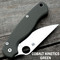 Spyderco Para Military 2 Magnacut Knife + AWT Aggressive Agent Scales