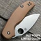 Limited Spyderco Sage 5 Lightweight or G10 Scales - Double Agent Milling - Contoured - Anodized