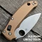Limited Spyderco Manix 2 Lightweight (LW) Scales - Checker Milling - Anodized