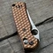 Benchmade Mini Griptilian Scales - Hive Milling - Anodized