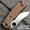 Benchmade Mini Griptilian Scales - Hive Milling - Anodized