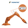 TagMatiks On-Metal RFID Label applied on equipment – ideal for manufacturing, automotive, and supply chain tracking