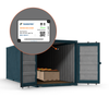 TagMatiks Temperature & Humidity RFID Logger Tag inside the shipping box