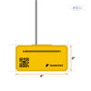 TagMatiks RAIN RFID Electronic Seal tag dimensions
