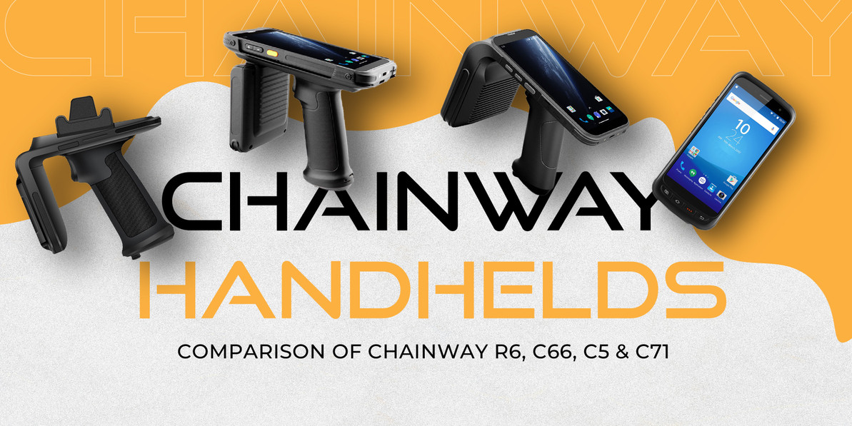 Comparison of Chainway Handheld RFID Readers: C66, C71, R6, and C5