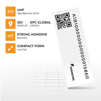TagMatiks Pre-printed/Pre- encoded On Metal RFID Labels