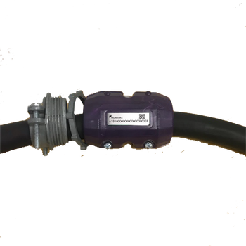 TagMatiks Cable RFID Tag with Holder applied on cable