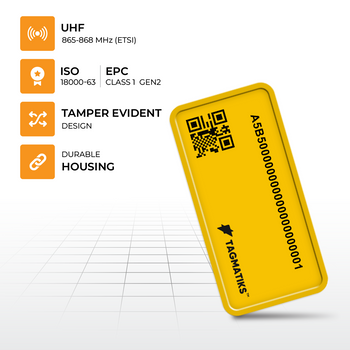 Key features of TagMatiks RAIN RFID Electronic Seal tag