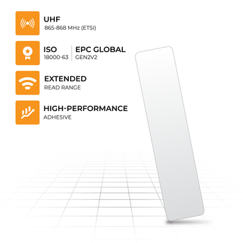 Key features of TronRFID On Metal Label (101 x 25 mm)
